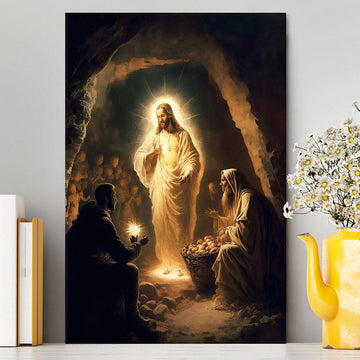 Jesus Spiritual Canvas Prints - Religious Canvas Art - Christian Wall Decor