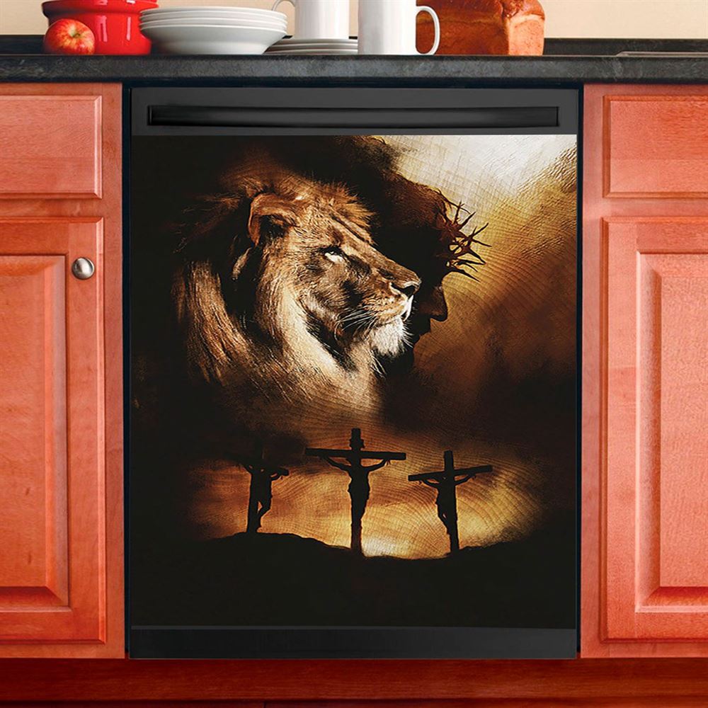 Jesus The Last Supper Dishwasher Cover, Jesus Dishwasher Wrap, Jesus Kitchen Decoration