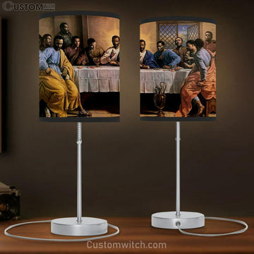 Last Supper Table Lamp Gift 5 - Jesus Table Lamp - Christian Lamp Gift - Jesus Bedroom Decor