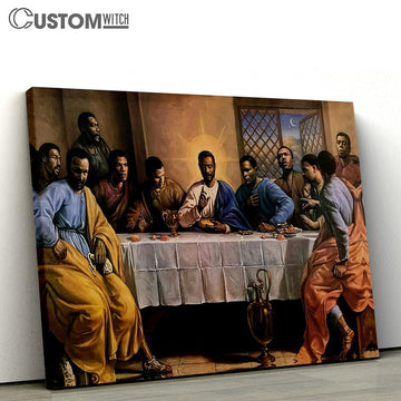 Last Supper Canvas Wall Art 5 - Jesus Canvas - Christian Wall Art - Jesus Wall Decor