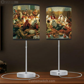 Last Supper Table Lamp Gift 6 - Jesus Table Lamp - Christian Lamp Gift - Jesus Bedroom Decor