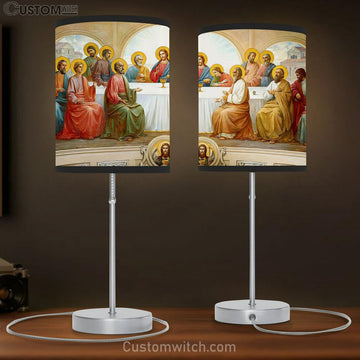 Last Supper Lamp Gift 7 - Jesus Table Lamp - Christian Lamp Gift - Jesus Bedroom Decor