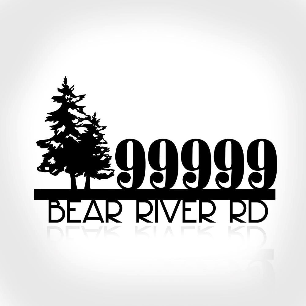 Metal Address Sign, Address Number Plaque House Numbers Street Sign Custom Address Sign Metal Address Numbers Fleur De Lisfront Porch Decor