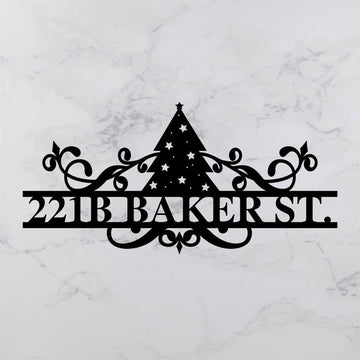 Metal Address Sign, Address Plaque Address Numbers Metal Address Numbers Metal Signs Custom Metal Address Sign Address Number Sign