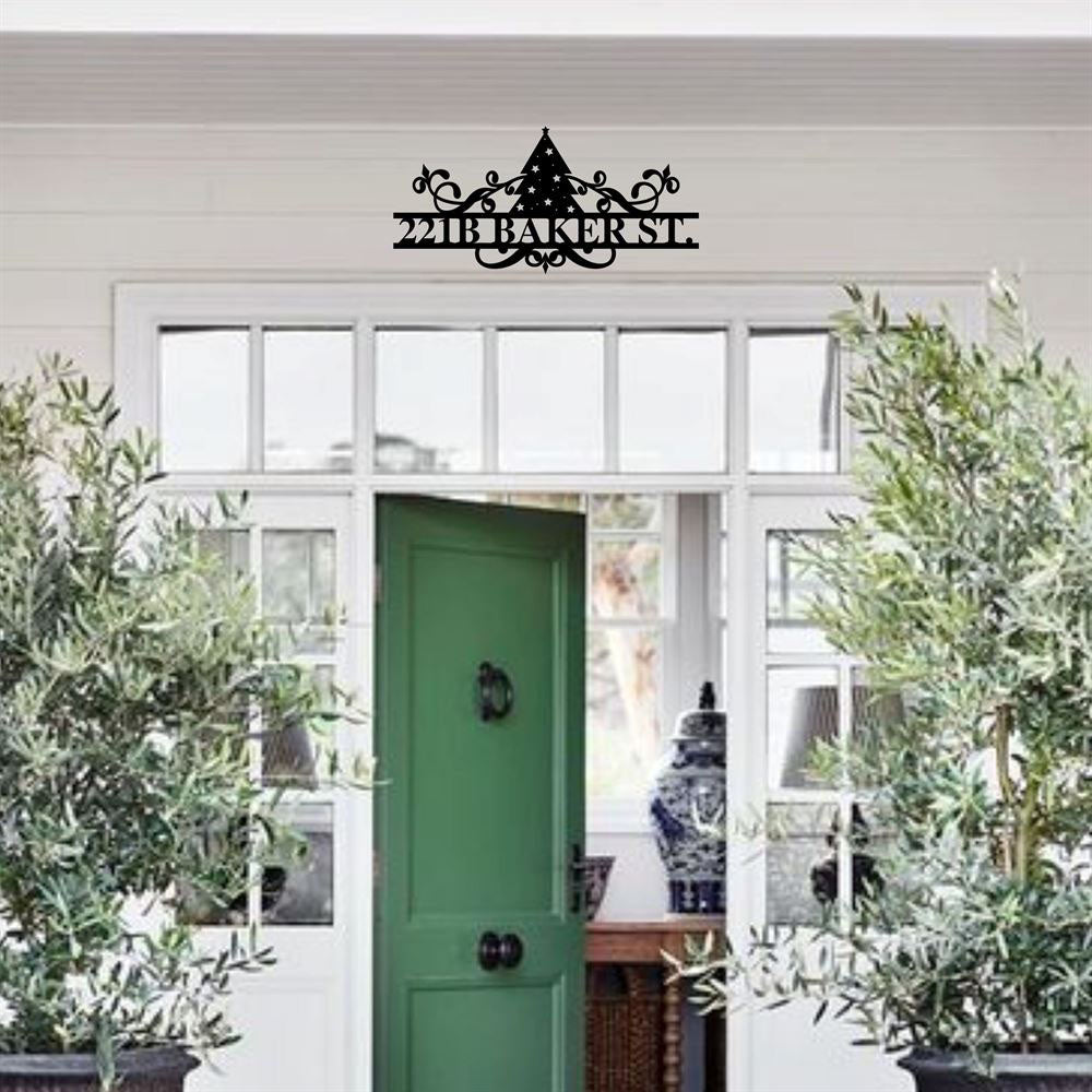 Metal Address Sign, Address Plaque Address Numbers Metal Address Numbers Metal Signs Custom Metal Address Sign Address Number Sign