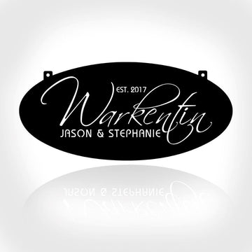 Metal Address Sign, Address Plaque House Numbers Address Sign For House Address Plaque Personalized Metal Signs For Home Last Name Letter