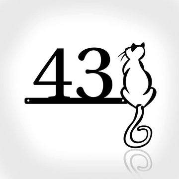 Metal Address Sign, Address Plaque Metal Address Plaque Address Sign Metal Address Sign Number Sign Outdoor Sign House Number Sign House