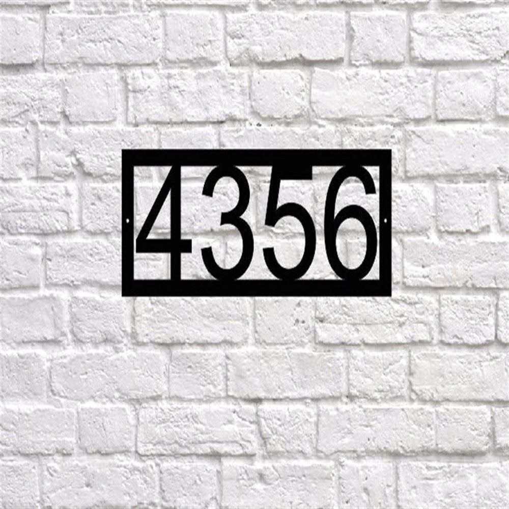 Metal Address Sign, Address Sign Metal Address Sign House Numbers Metal Metal Numbers House Address Numbers Address Sign Cactus Sign Western