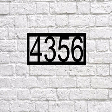 Metal Address Sign, Address Sign Metal Address Sign House Numbers Metal Metal Numbers House Address Numbers Address Sign Cactus Sign Western