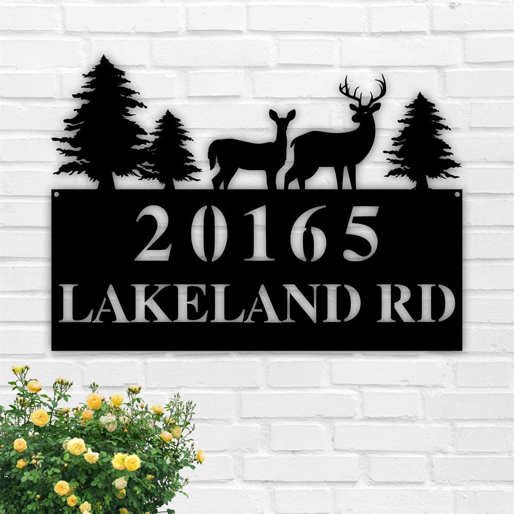 Metal Address Sign, Bird House Numbers Branch Address Sign Metal House Numbers Address Signs Sign Metal Address Sign Metal Address Numbers