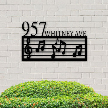 Metal Address Sign, Crow Sign Crow Address Sign Bird House Numbers Branch Address Sign Porch Sign Metal Address Sign Metal Address Numbers