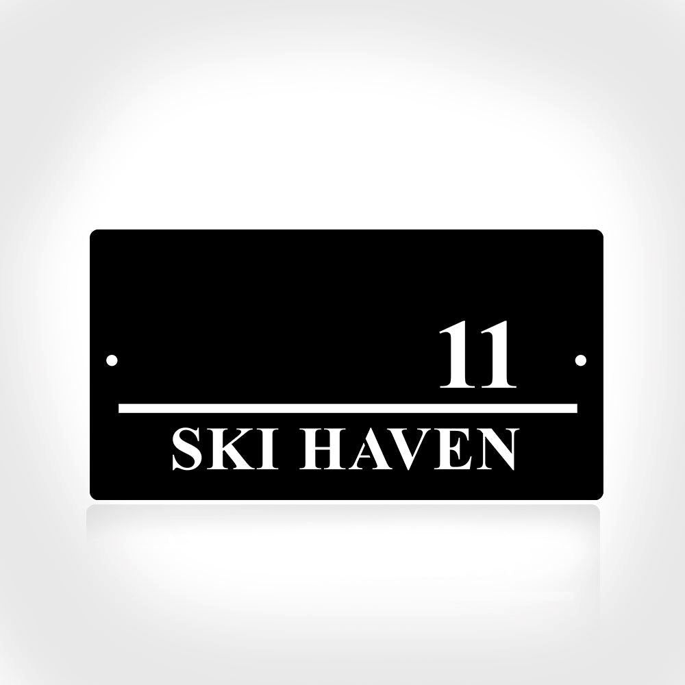 Metal Address Sign, Custom Rustic Metal Address Sign Wilderness Sign, Metal House Number Sign, Outdoor, Gift Ideas, Address Plaque