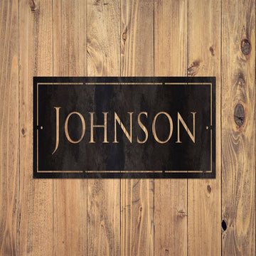 Metal Address Sign, Cut Metal Sign, Wedding Gift, Wall Metal Sign, Home Decor Sign, Anniversary Gift, Wall Decoration Art