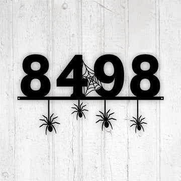 Metal Address Sign, Dragon Outdoor Metal House Number Sign, Black Custom Sign Address Plaque Outdoor Sign Metal House Number