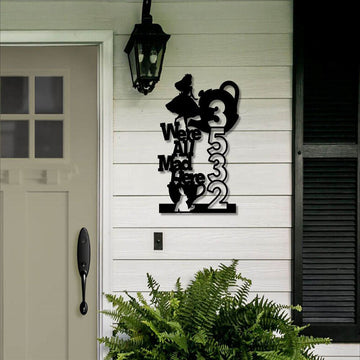 Metal Address Sign, Halloween Address Sign Halloween Decor Spider Sign Fall Decor Halloween Spider Web Sign Spider Web Address Sign Metal