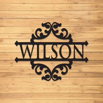 Metal Address Sign, Housewarming Gift, Established Sign, Wall Metal Sign, Home Decor Sign, Anniversary Gift, Wall Decoration Art