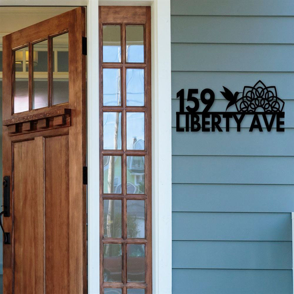 Metal Address Sign, Manatee Address Sign Metal Sign Personalized Address Sign Address Sign Custom Sign Rustic Sign Metal Address Sign Wall