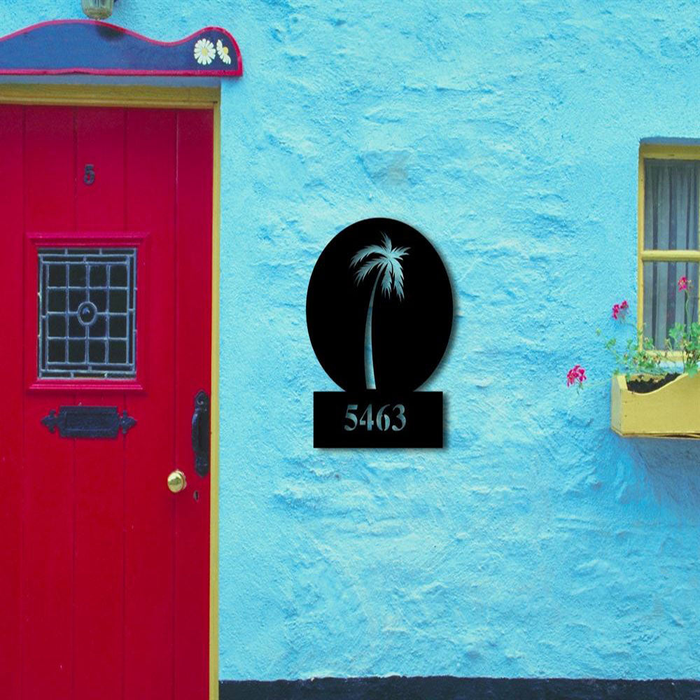 Metal Address Sign, Metal Address Plaque With Dragon House Number Sign Outdoor Metal Wall Art Medieval Custom Sign Laser Cut Metal Matte