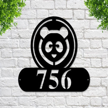 Metal Address Sign, Metal Address Sign Oval Metal Address Personal Sign Custom Oval Sign Metal Wall Art Metal House Sign