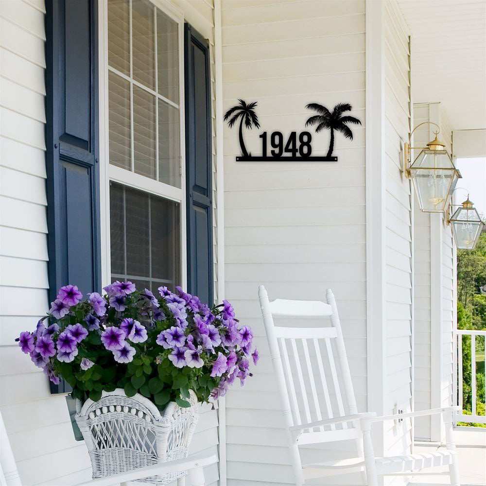 Metal Address Sign, Metal House Number Sign Address Number Sign Metal Address Sign Metal Address Numberscustom Address Sign Easy To Hang