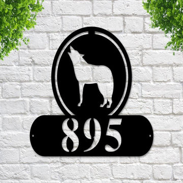 Metal Address Sign, Metal House Number Sign Address Sign Modern Address Art Decor Address Sign, Metal Address Sign