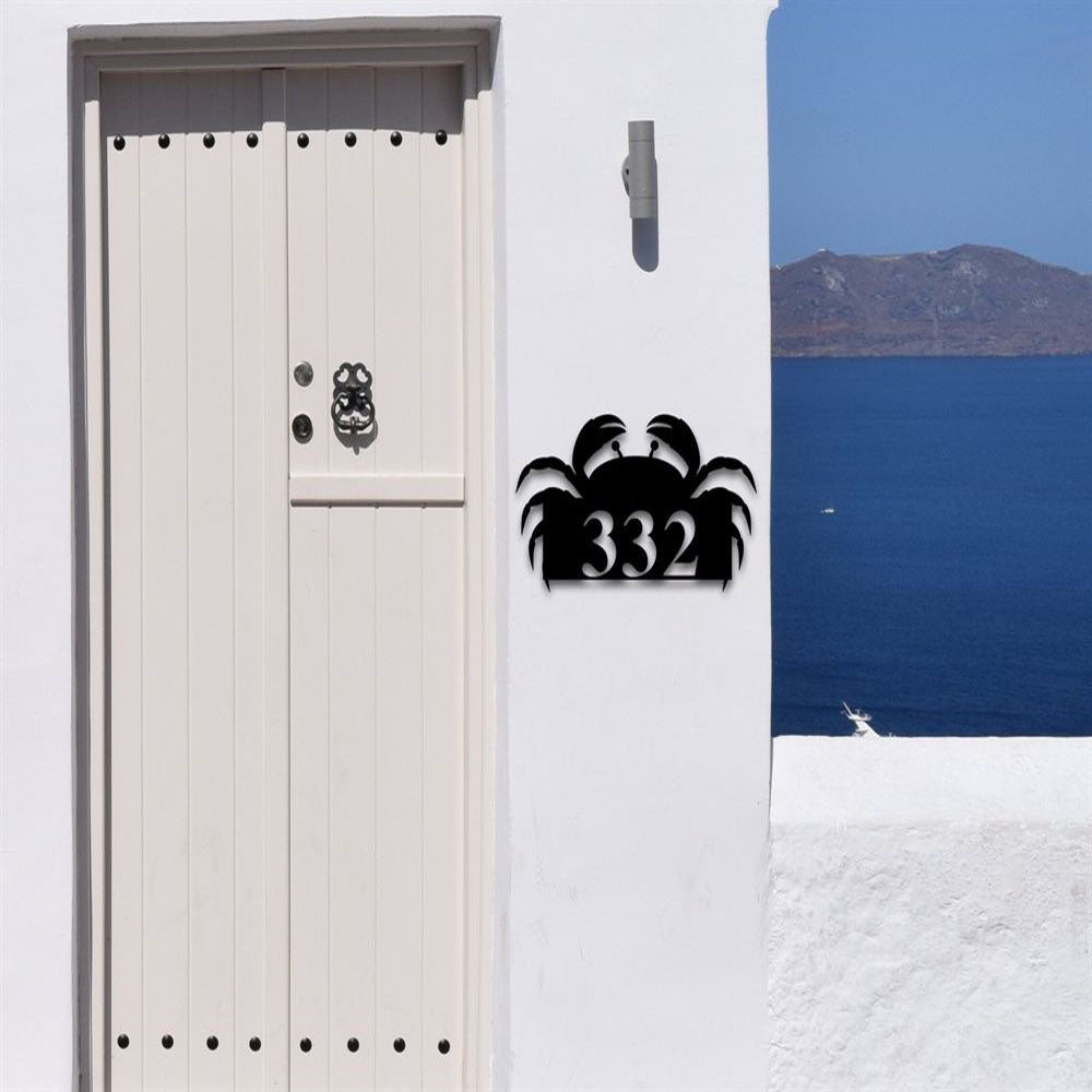 Metal Address Sign, Metal House Number Sign Home Address Sign Address Number Sign Metal Address Sign Metal Address