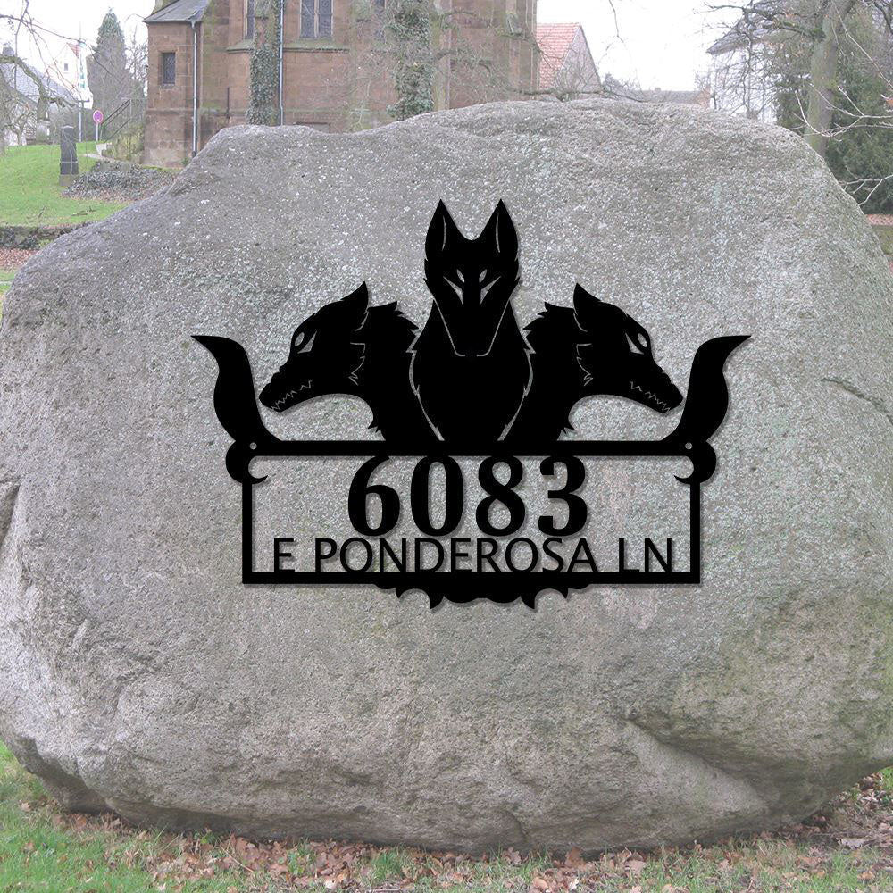 Metal Address Sign, Metal House Number Sign Modern Address Sign Decor Address Sign Art Decor Address Sign Metal Address Sign Metal Address