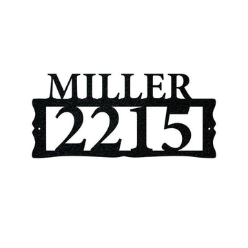 Metal Address Sign, Metal House Numbers Address Plaque Housewarming Gifts Address Sign Custom Metal Address Sign Custom Street Address Sign