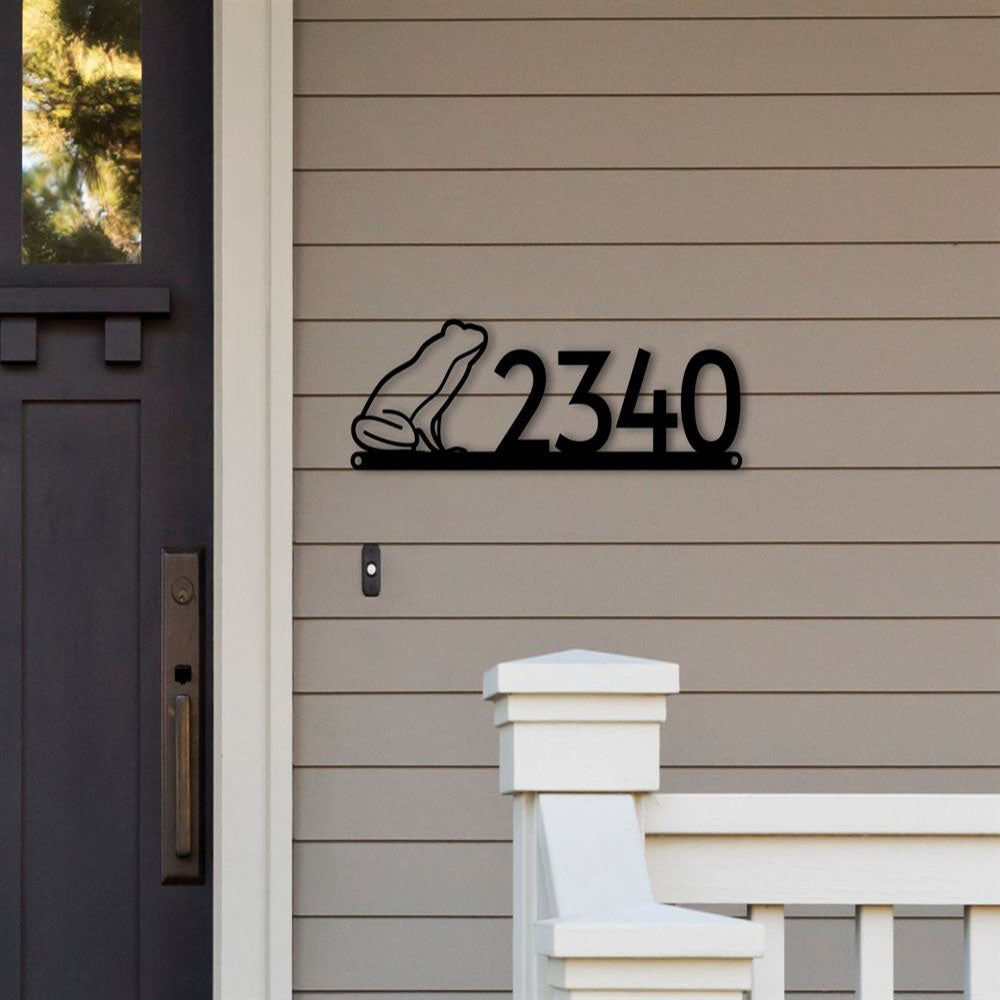 Metal Address Sign, Metal House Numbers Address Sign House Number Plaque Metal Address Numbers Fleur De Lis Plaquefront Porch Decorporch