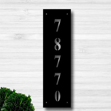 Metal Address Sign, Mountain House Number Metal Sign Address Sign Address Plaque House Numbers Metal Wall Art Mountains Custom Sign
