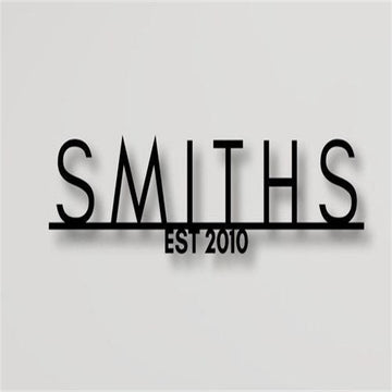 Metal Address Sign, Pineapple Split Name Sign, Cut Metal Sign, Metal House Sign, Wall Metal Sign, Home Decor Sign, Anniversary Gift