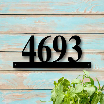 Metal Address Sign, Rustic Address Planter Address Sign House Numbers Sign Address Plaque New House Address Planter Vertical Address Sign