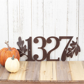 Metal Address Sign, Vertical House Numbers Address Plaque Housewarming Gift Address Sign Custom Metal Address Sign Custom Street Address