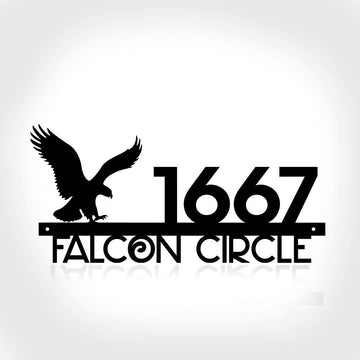 Metal Address Sign, Vertical Outdoor House Number Metal Sign, Digit Black Address Plaque Outdoor Sign Address Sign Sign Age