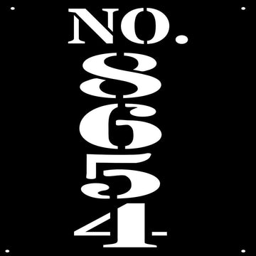 Metal Monogram Sign, Established In Year Metal Sign, Cut Metal Sign, Metal Address Sign, Wall Metal Sign, Home Decor Sign