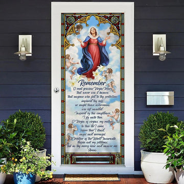 Mother Mary, Blessed Virgin Mary Door Cover, Christian Door Decor, Door Christian Church, Christian Door Plaques