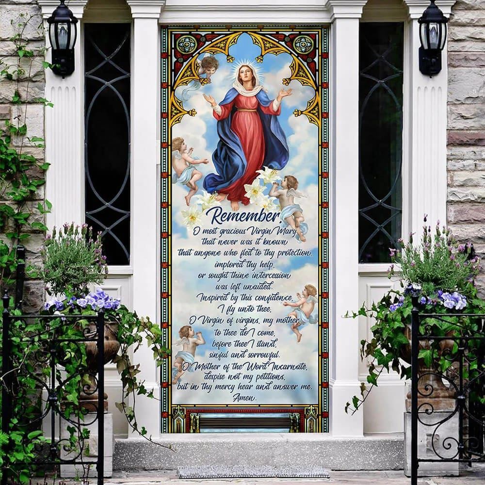 Mother Mary, Blessed Virgin Mary Door Cover, Christian Door Decor, Door Christian Church, Christian Door Plaques