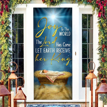 Nativity Of Jesus Door Cover Christ Born, Christian Door Decor, Door Christian Church, Christian Door Plaques