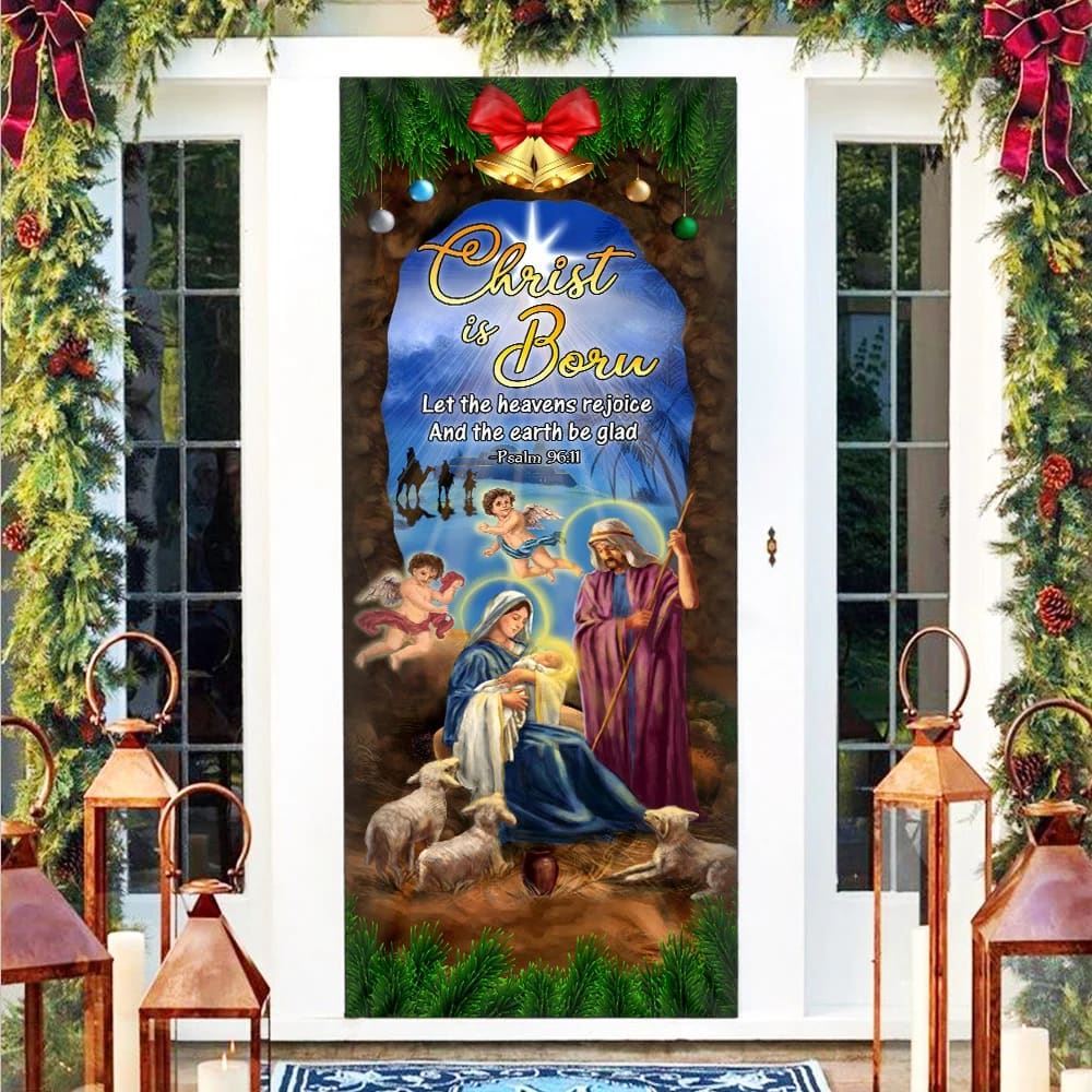 Nativity Of Jesus Door Cover, Jesus Christ Door Cover, Christian Door Decor, Door Christian Church, Christian Door Plaques