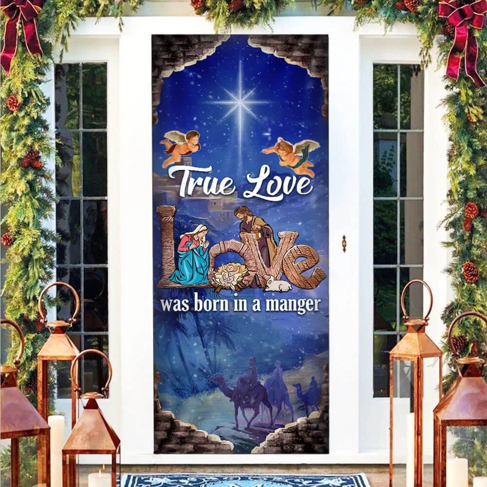 Nativity Of Jesus Door Cover, Jesus Is Born, Christian Door Decor, Door Christian Church, Christian Door Plaques