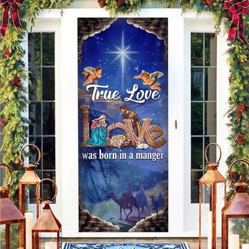 Nativity Of Jesus Door Cover, Jesus Is Born, Christian Door Decor, Door Christian Church, Christian Door Plaques