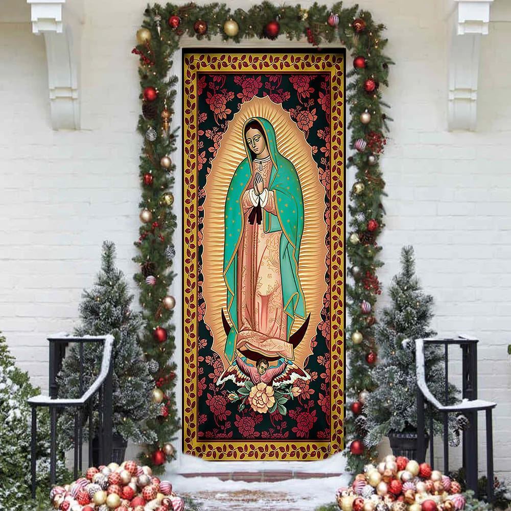 Our Lady of Guadalupe Door Cover, Christian Door Decor, Door Christian Church, Christian Door Plaques