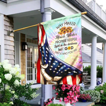 Peace Jesus America House Flag, Outdoor Religious Flags, Christian Flag, Scripture Flag, Garden Banner