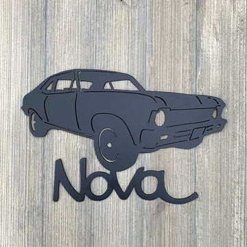 Personalization Nova Metal Sign, Cut Metal Sign, Wall Metal Art, Metal Wall Decor, Wall Hanging Art, Home Decor Sign
