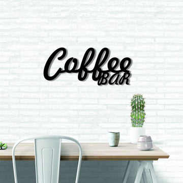 Personalized Coffee Bar Metal Sign, Metal Wall Art Words, Metal Wall Decor,  Coffee Wall Decoration