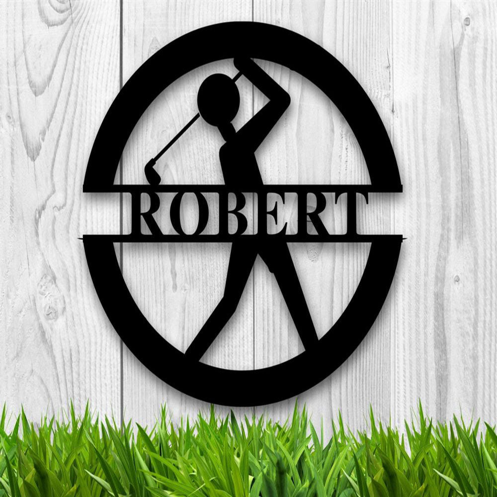 Personalized Golf Lover Metal Sign Golf, Golf Decor, Golf Sign, Bar Sign, Golf Wall Art, Golf Gifts For Men