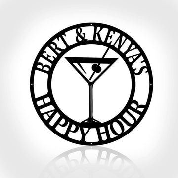 Personalized Metal Bar Sign, Bar Theme Sign, Bar Sign, Metal Wall Art, Grill Man Cave Sign