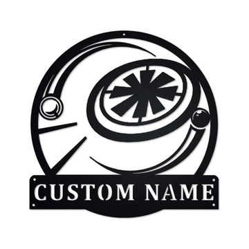 Personalized Metal Monogram Sign, Frisbee Metal Sign, Frisbee Metal Wall Art, Frisbee Metal Wall Decor, Frisbee Gift, Frisbee Lover