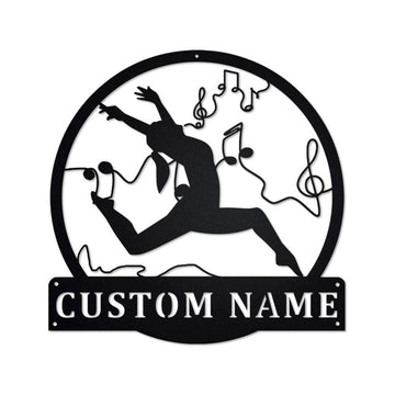 Personalized Metal Monogram Sign, Jazz Dance Metal Sign, Jazz Dance Metal Wall Art, Jazz Dance Metal Wall Decor, Dancer Gift Jazz