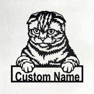 Personalized Metal Monogram Sign, Scottish Thistle Family Last Name Sign, Cut Metal Sign, Metal Wall Art, Metal House Sign